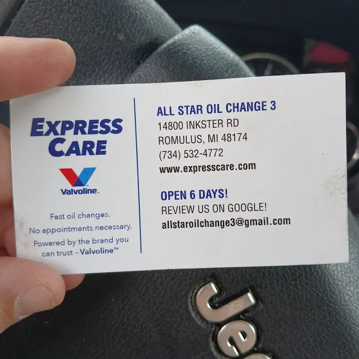 Valvoline express care 3