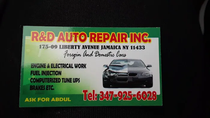 R & D Auto Repair 0