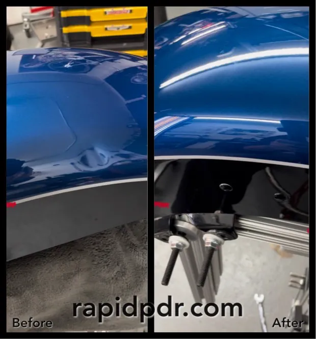RAPID paintless dent repair 1