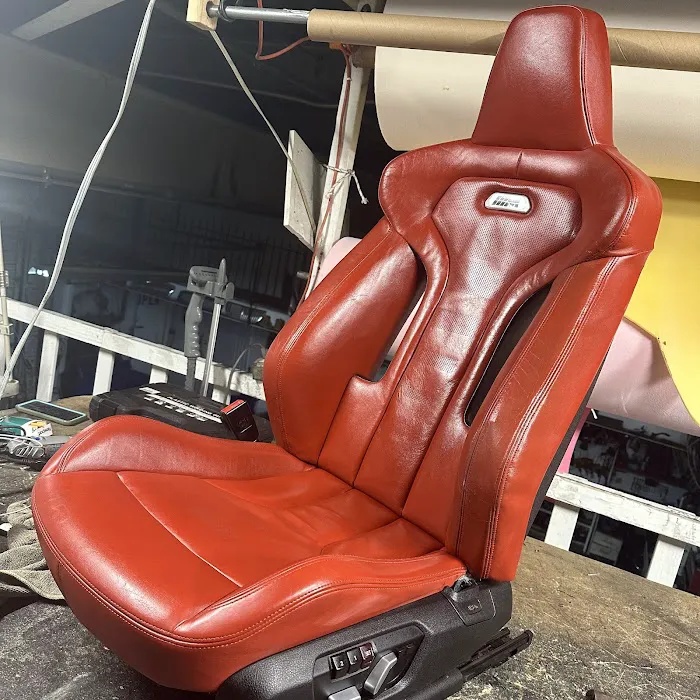 Fantastic auto upholstery in 8