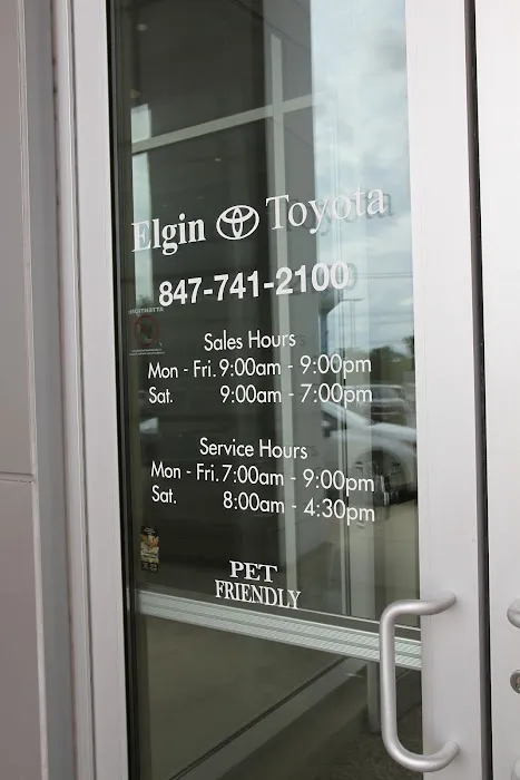 Elgin Toyota Parts Center 0