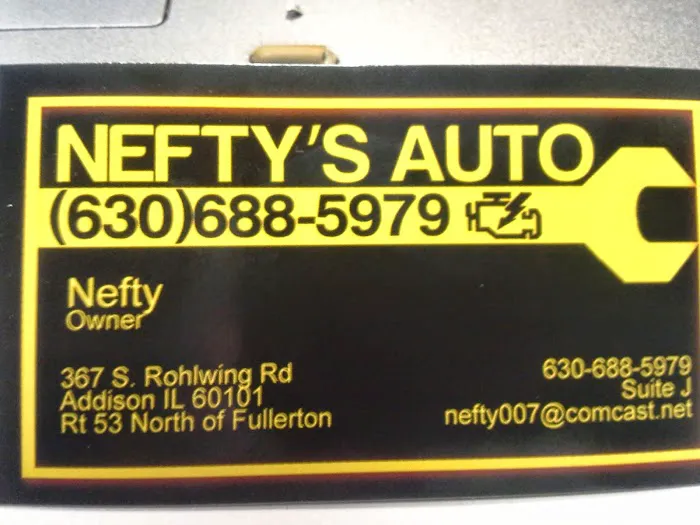 Neftys Auto Inc 1