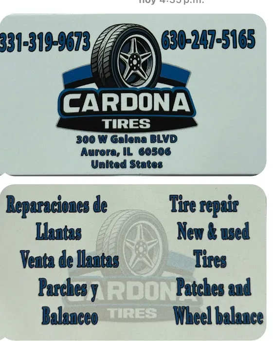 Cardona tires 2