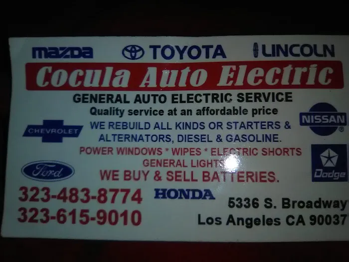 COCULA AUTO ELECTRIC 1