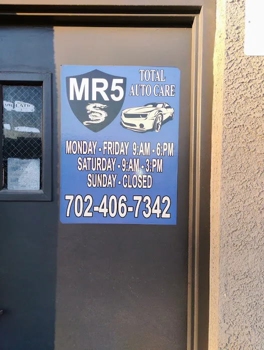MR5 TOTAL AUTO CARE LLc 4