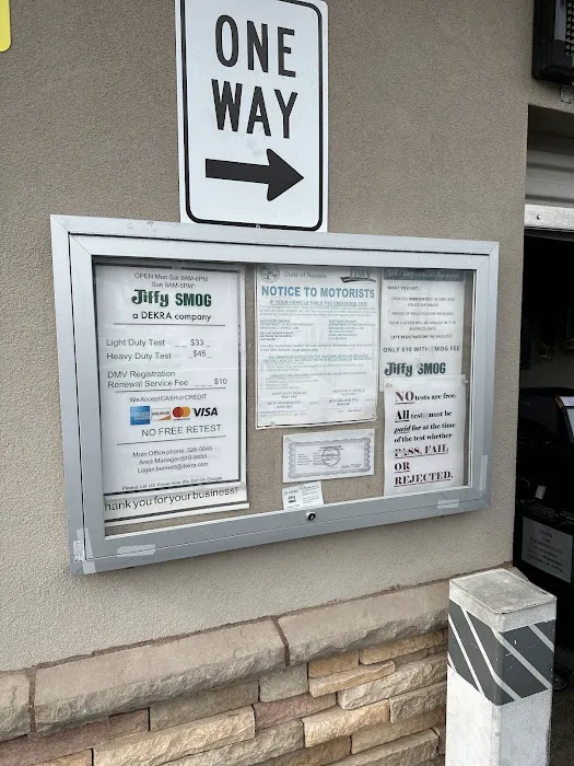 Jiffy Smog, a DEKRA company - 3061 St Rose Pkwy - NV 2