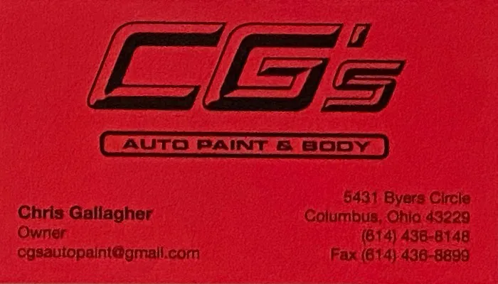 CG's Auto Paint & Body 3