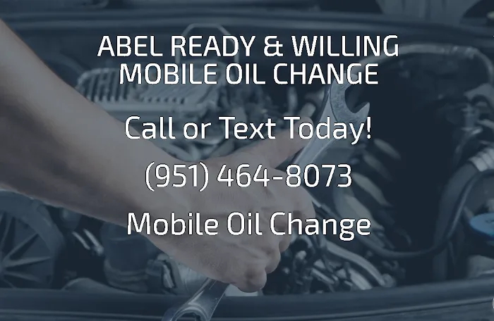 Abel Ready & Willing Mobile Oil Change 6