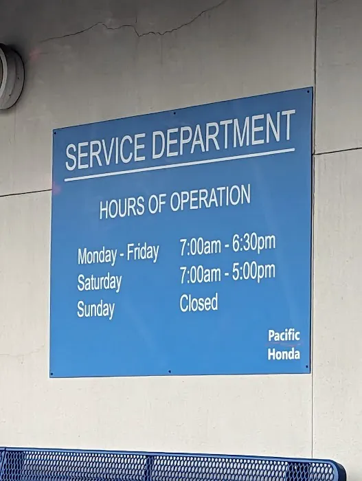 Pacific Honda Service Center 4