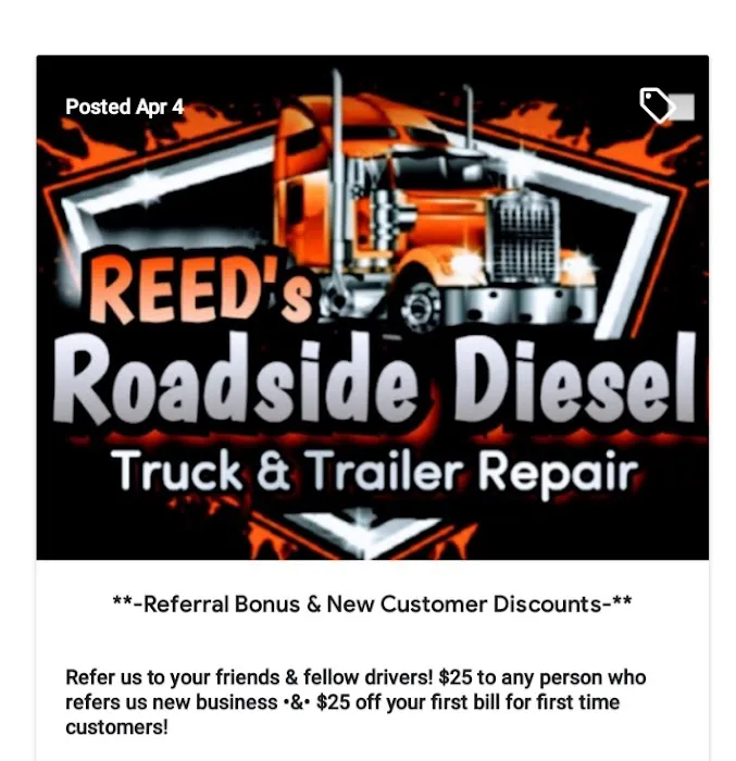 Reed's Mobile Truck Repair 4
