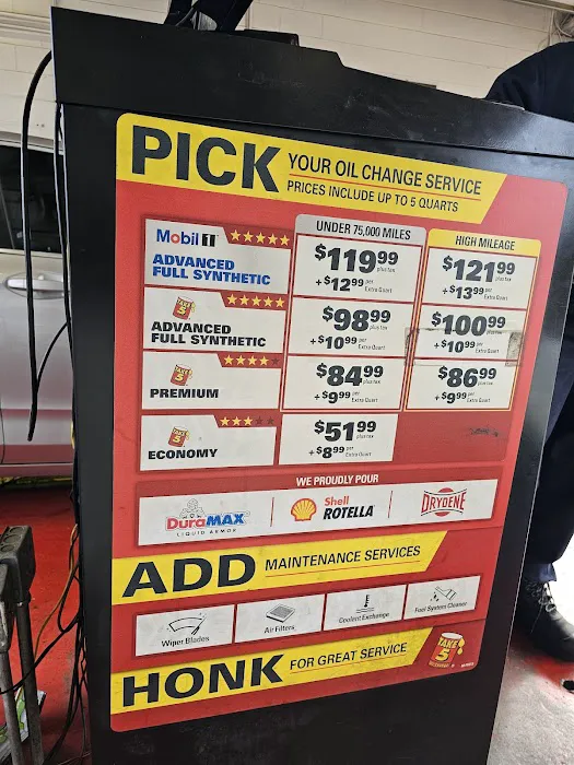 Take 5 Oil Change 2