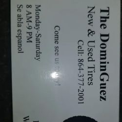 The DominGuez New And Used Tires ico