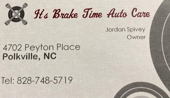 It’s Brake Time Auto Care 1