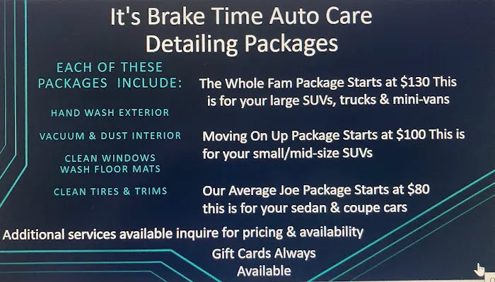 It’s Brake Time Auto Care 0