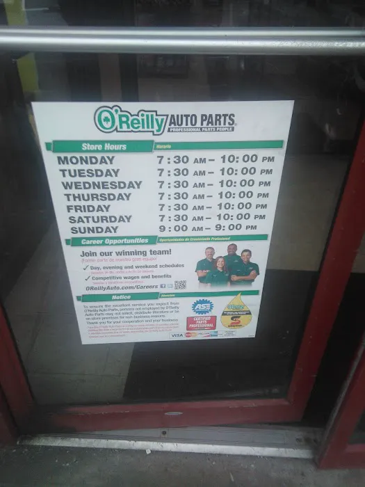 O'Reilly Auto Parts 5
