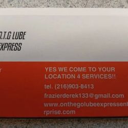 O.T.G LUBE EXPRESS ENTERPRISE LLC ico