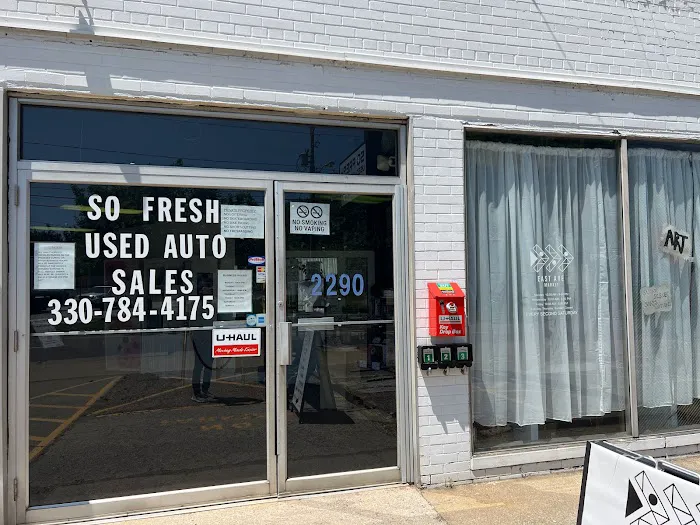So Fresh Used Auto Sales, UHAUL, and East Ave Market & Gallery 9