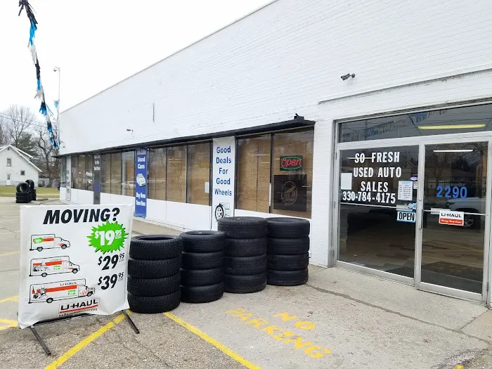 So Fresh Used Auto Sales, UHAUL, and East Ave Market & Gallery 6