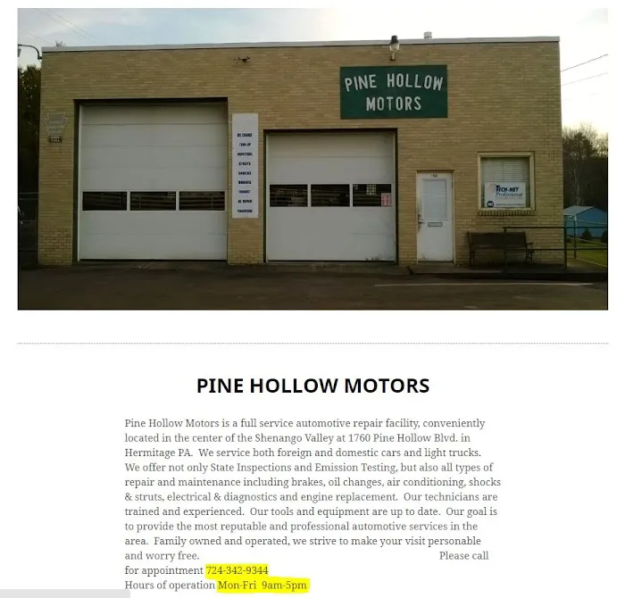 Pine Hollow Motors 0