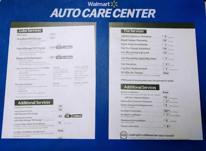 Walmart Auto Care Centers 3