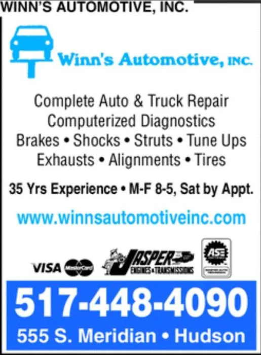 Winn's Automotive Inc. 1