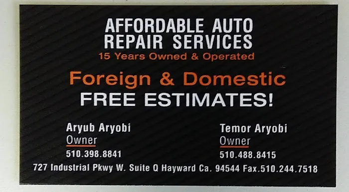Affordable Auto Repair Services 1
