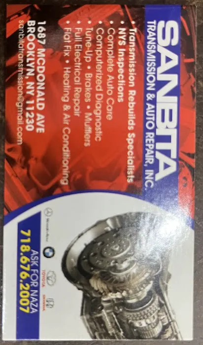 Sanbita transmission and auto repair inc 5