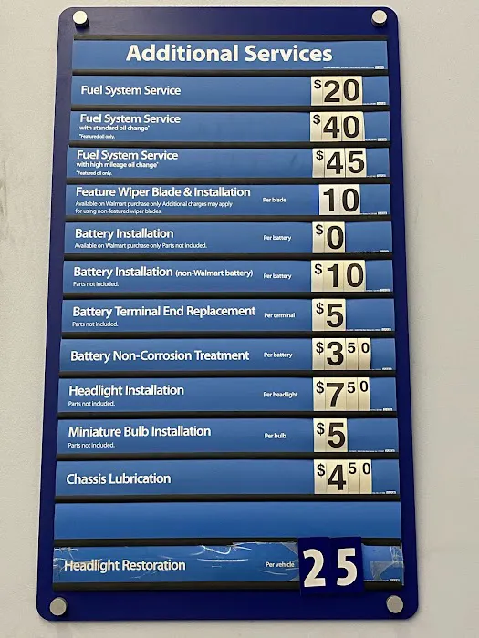 Walmart Auto Care Centers 0