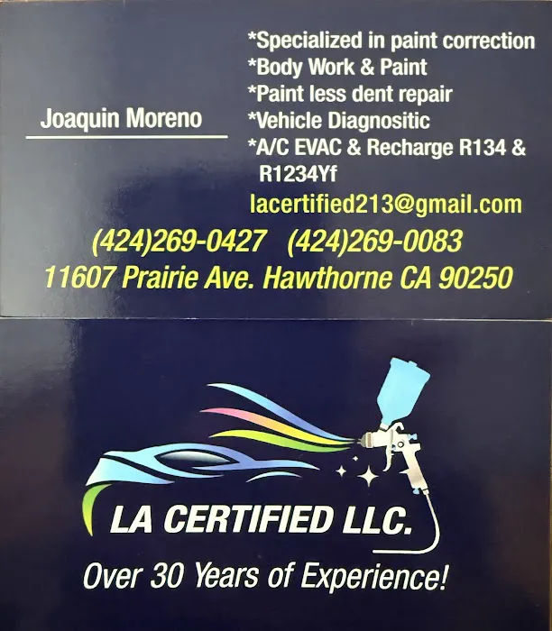 LA Certified LLC 1