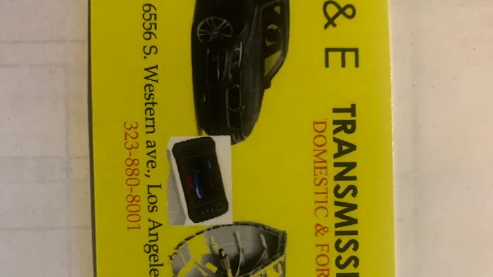 D & E Transmissions 8