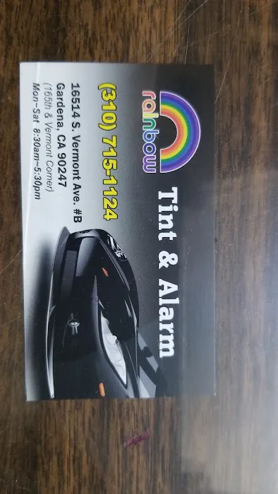Rainbow Window Tint 0
