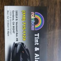 Rainbow Window Tint