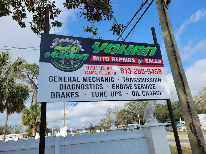 Yohan auto repairs and sale llc 5