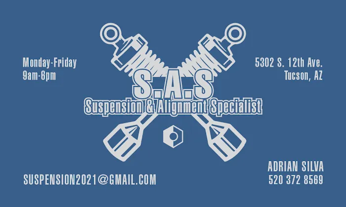 Sas Suspension Alignment Specialist 8