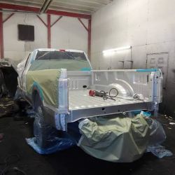 MJR Custom Coatings And Patriot Liner Spray On Bedliners of Flint ico