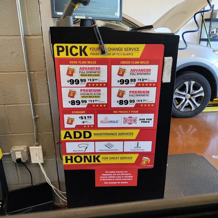 Take 5 Oil Change 1