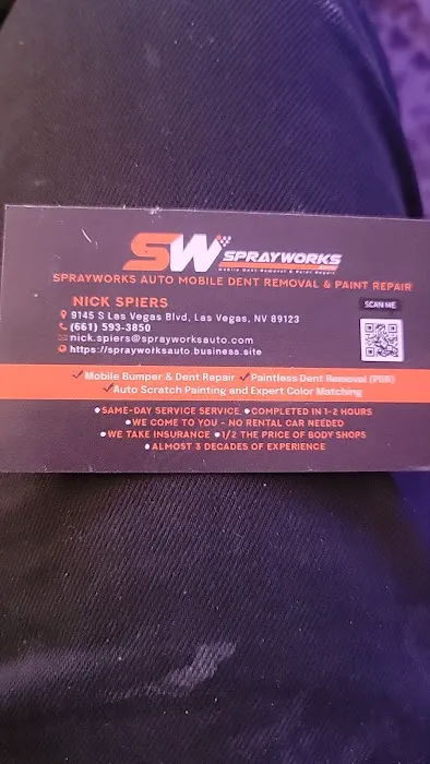 SprayWorks Mobile PDR and Paint Repair 6