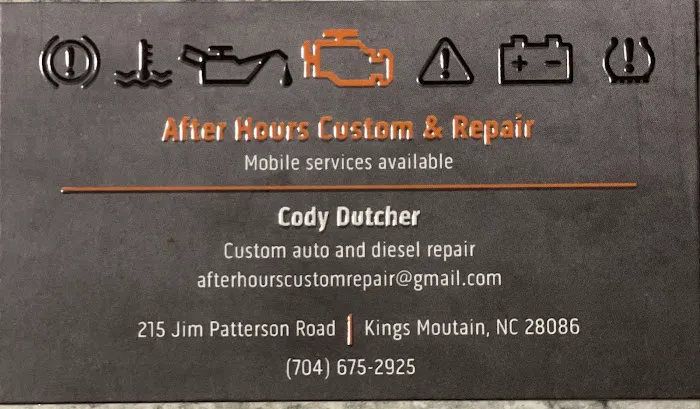 After hours custom & repair 9