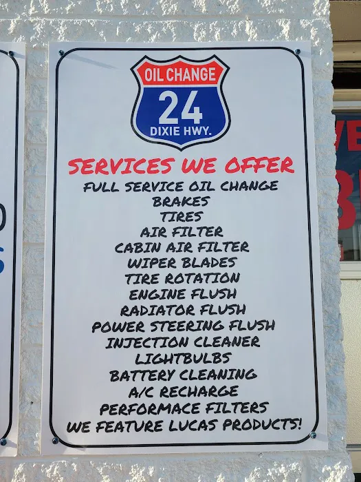 Dixie 24 Oil Change 2