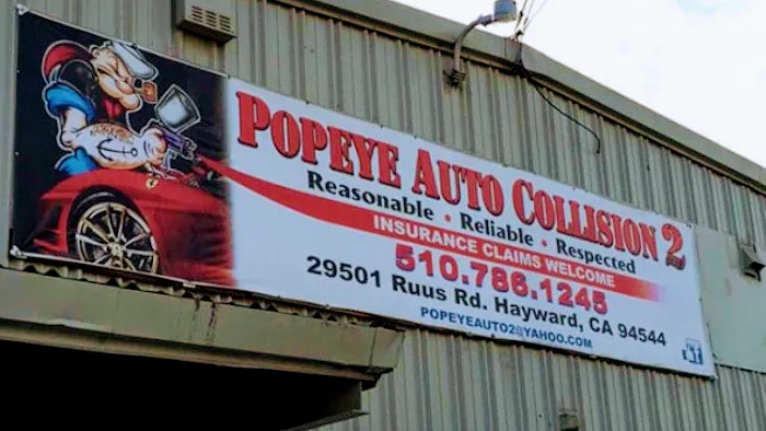 Popeye Auto collision 2 1