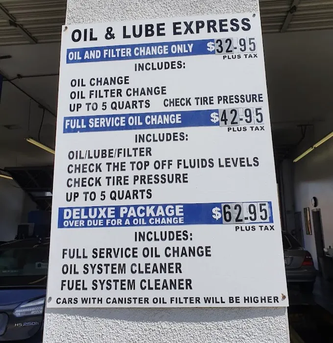 Oil Express Lube Express 7