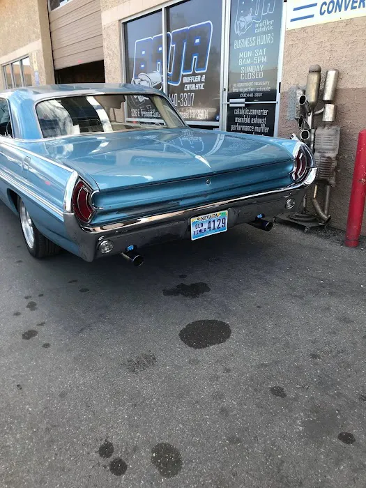 Baja muffler and catalytic 0