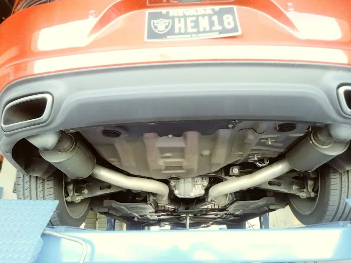 Baja muffler and catalytic 5