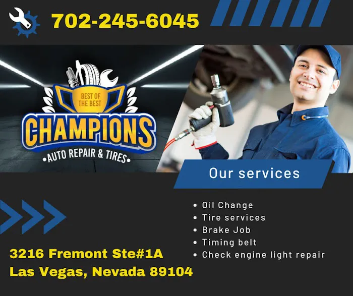 CHAMPIONS AUTO REPAIR & TIRES 0