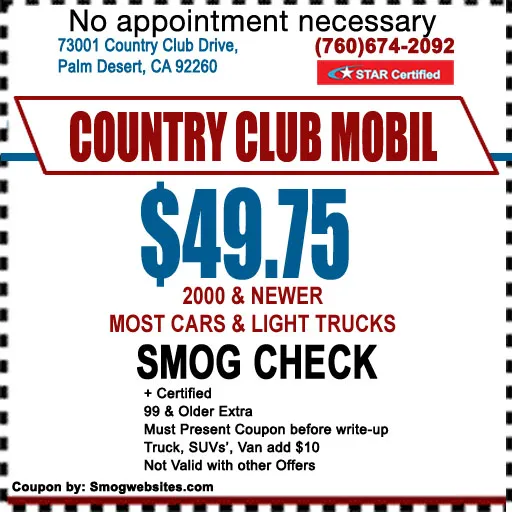 Country Club Mobil - Smog Check 5