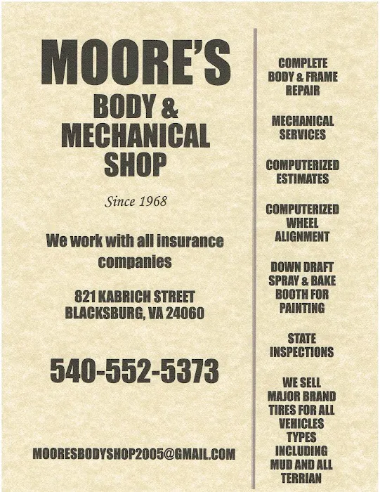Moore's Body & Mechanical Shop 3