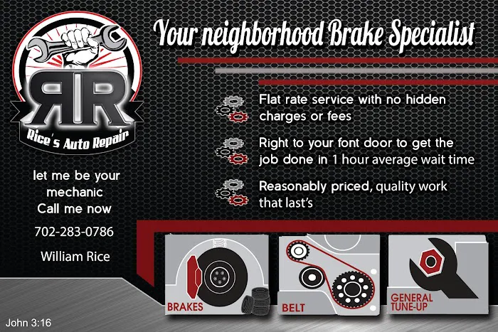 Rice's Auto Repair Mobile Mechanic 2