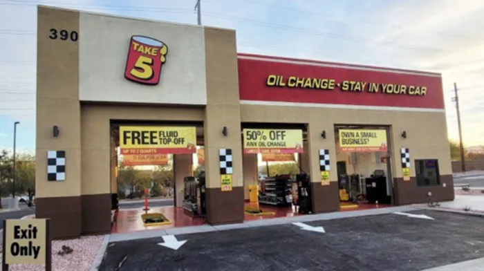 Take 5 Oil Change 4