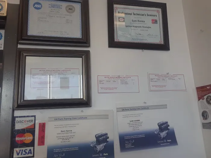 Sam's Automotive Services 9