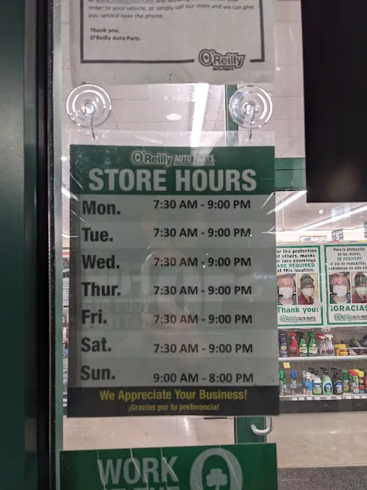 O'Reilly Auto Parts 0